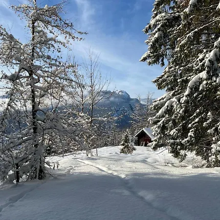 In Authentic Farm Chalet