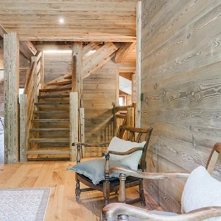 In Authentic Farm Chalet