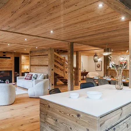 In Authentic Farm Chalet Manigod